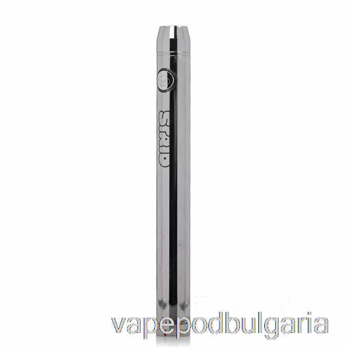 Vape 10000 Дръпки Strio Bottom Twist 510 батерия хром